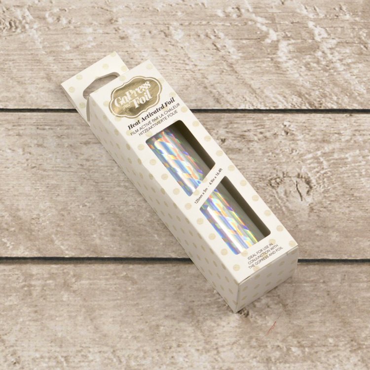 Lámina Foil Cubo Plata
