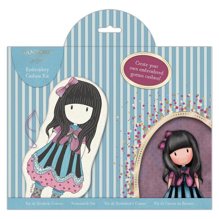 Kit Cojín Muñeca Bordada