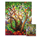 Kit Caja Con Diamantes Arbol