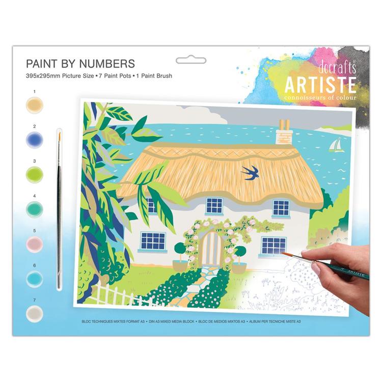 Kit Pintar Por Números Casa De Campo