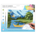 Kit Pintar Por Números Lago Y Montañas
