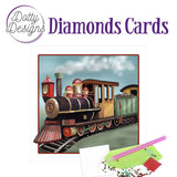 Kit Tarjeta Con Diamantes Locomotora