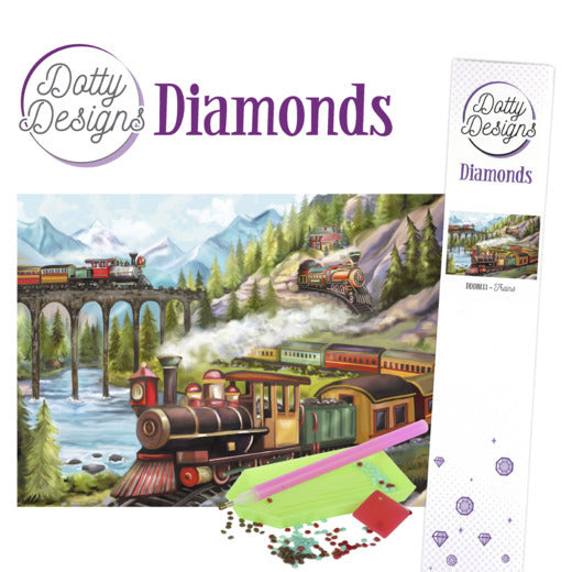 Kit Diamantes Tren