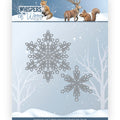 Troquel Copos De Nieve