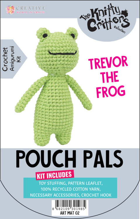 Kit Amigurumi Trevor La Rana