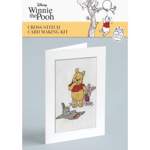 Kit Tarjetas Punto De Cruz Winnie The Pooh