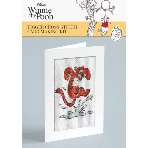 Kit Tarjetas Punto De Cruz Tigger Winnie The Pooh