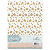 Hoja Vellum Estrellas Doradas