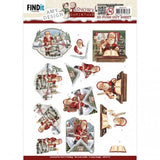 Hoja Recortada 3D Papá Noel