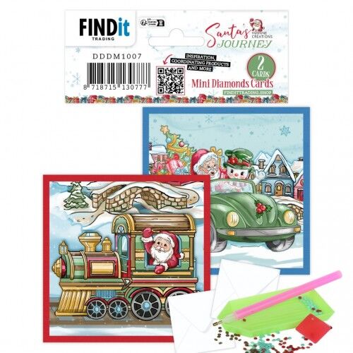 Kit Tarjeta Con Diamantes 2 Tarjetas