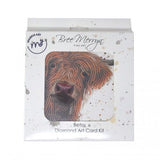 Kit Tarjeta Con Diamantes Betsy