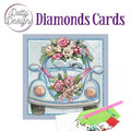 Kit Tarjeta Con Diamantes Coche Boda