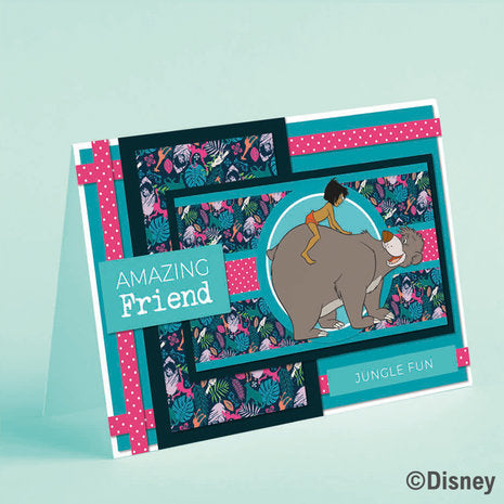 Block 20x20 Kit El Libro De La Selva Disney