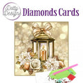 Kit Tarjeta Con Diamantes Linterna Navideña