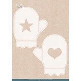 Stencil Guantes Navideños