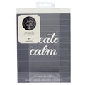 Block 20X15 Lettering Create Calm