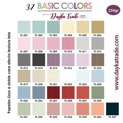 Block 30x30 Kit Efecto Textura Tela Pl-004