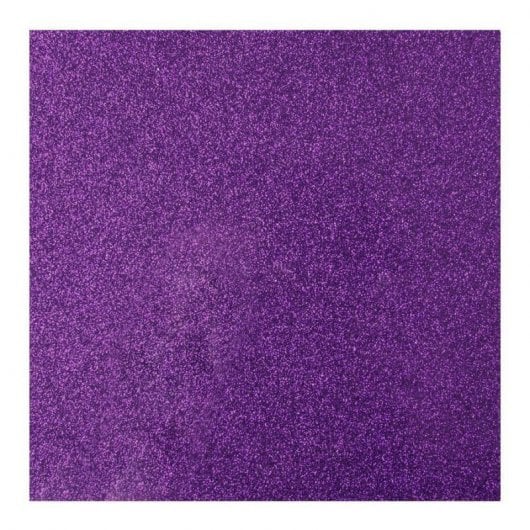 Vinilo Textil Violeta Glitter 0,30x50 Cm