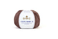 Lana Merina DMC 100% Baby 3  133  marrón chocolate