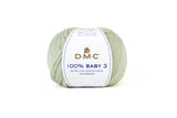 Lana Merina DMC 100% Baby 3  139 verde agua