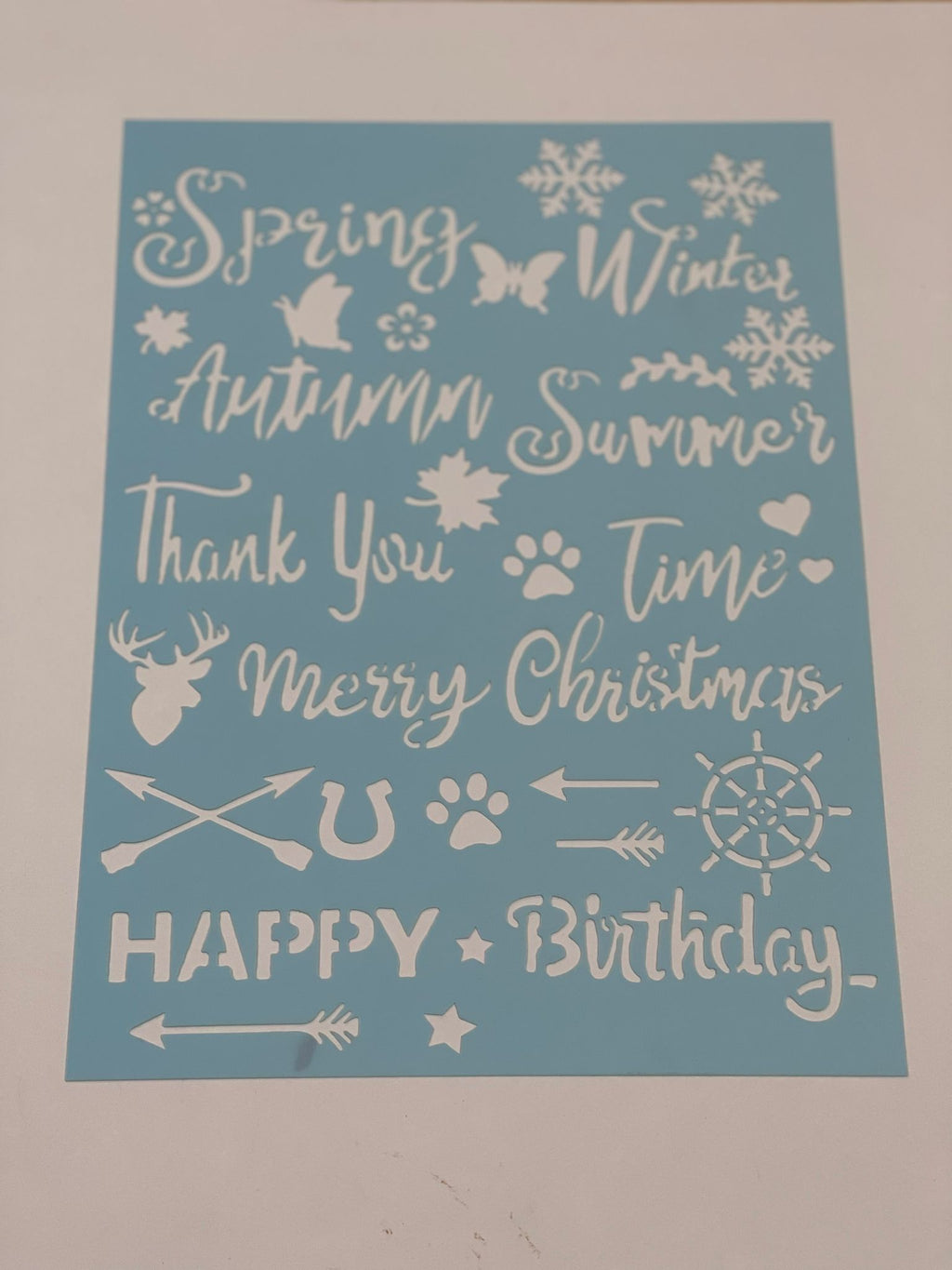 Stencil Frases Din-A4