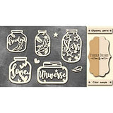 Chipboard Love Stars