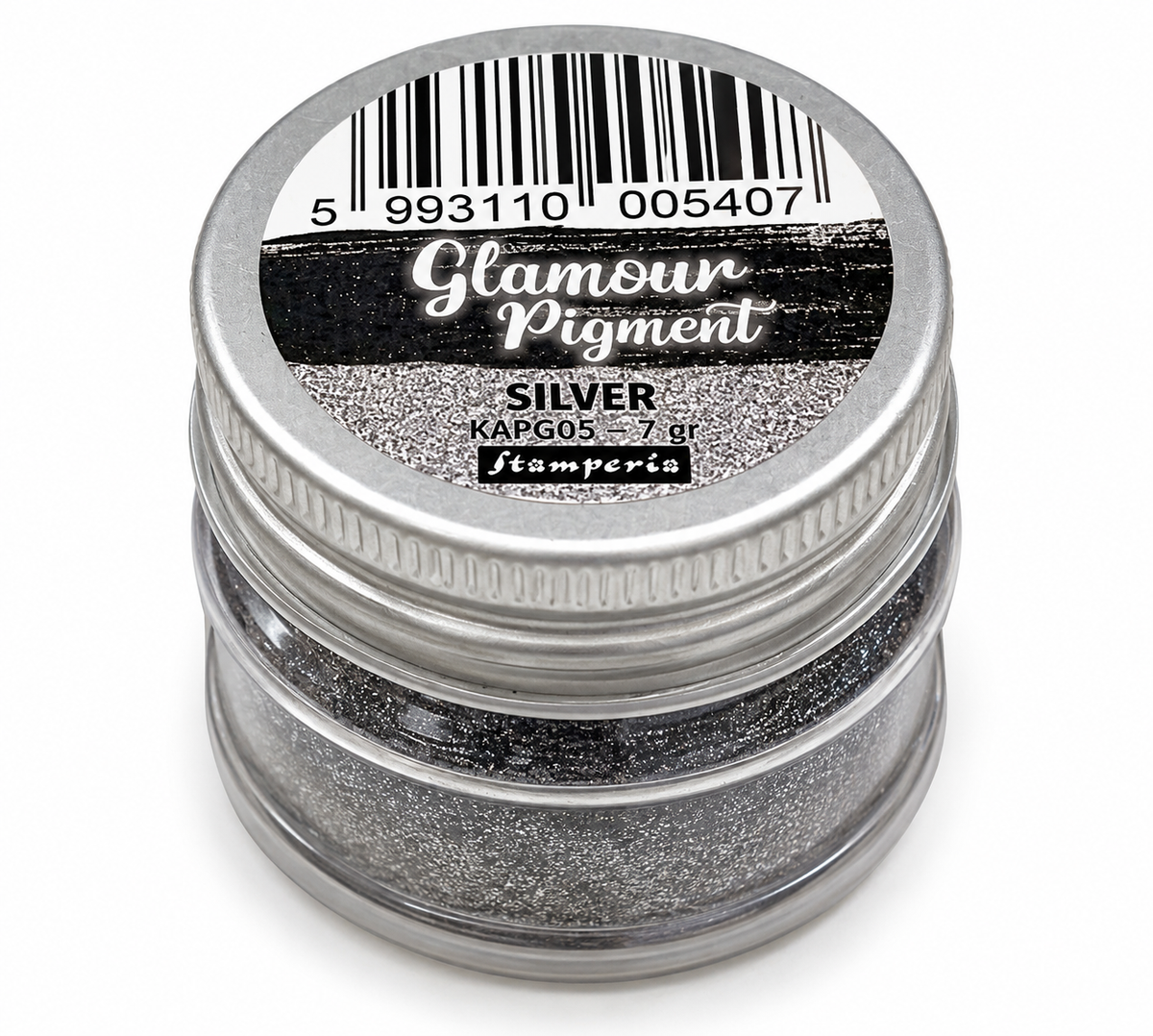 Glamour pigmento en polvo 7 gr Plata KAPG05