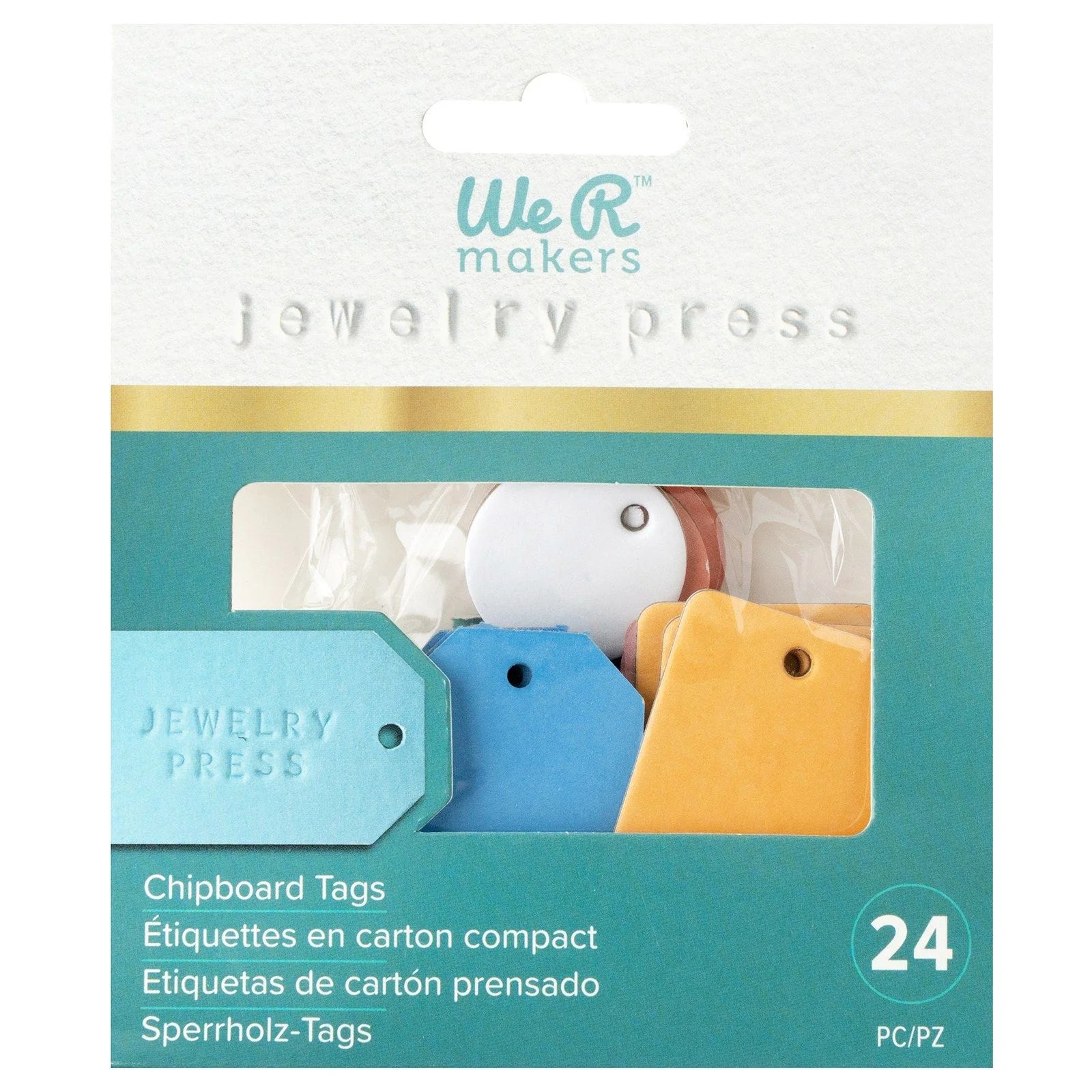 Etiquetas de carton prensado para jewerly press