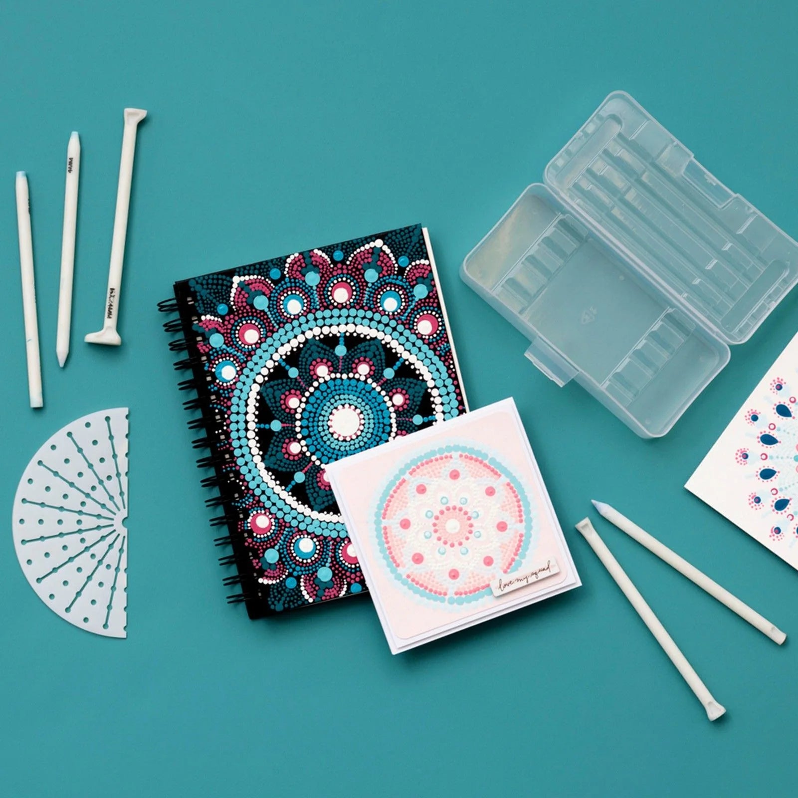 Kit de Herramientas para hacer Dotting, (puntos con pintura)