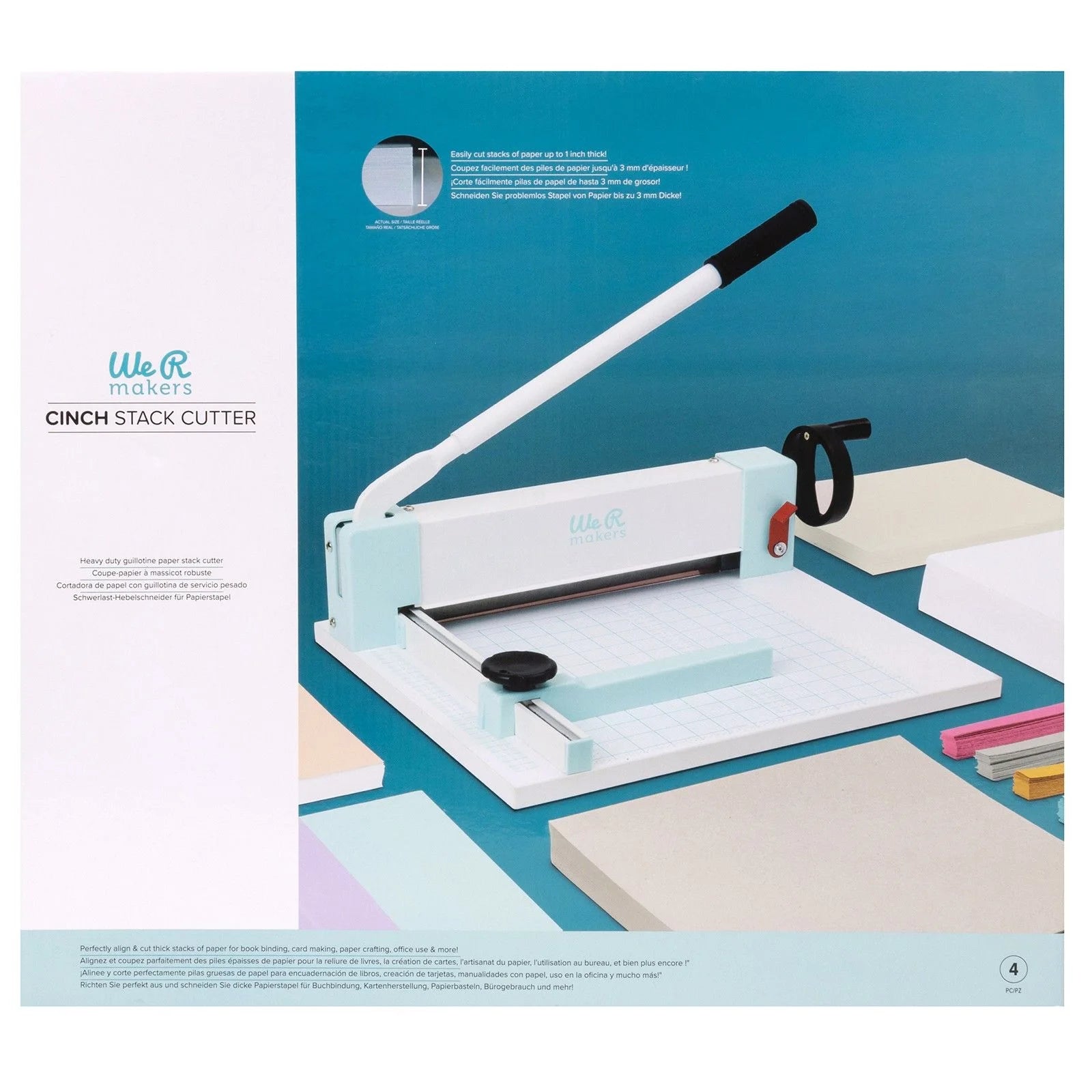 Guillotina  We R Makers • Cinch Stack Cutter