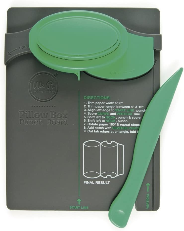Pillow box punch board  cajas almohada