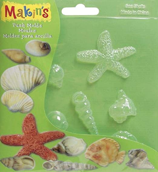 Moldes Arcilla Polimérica Conchas
