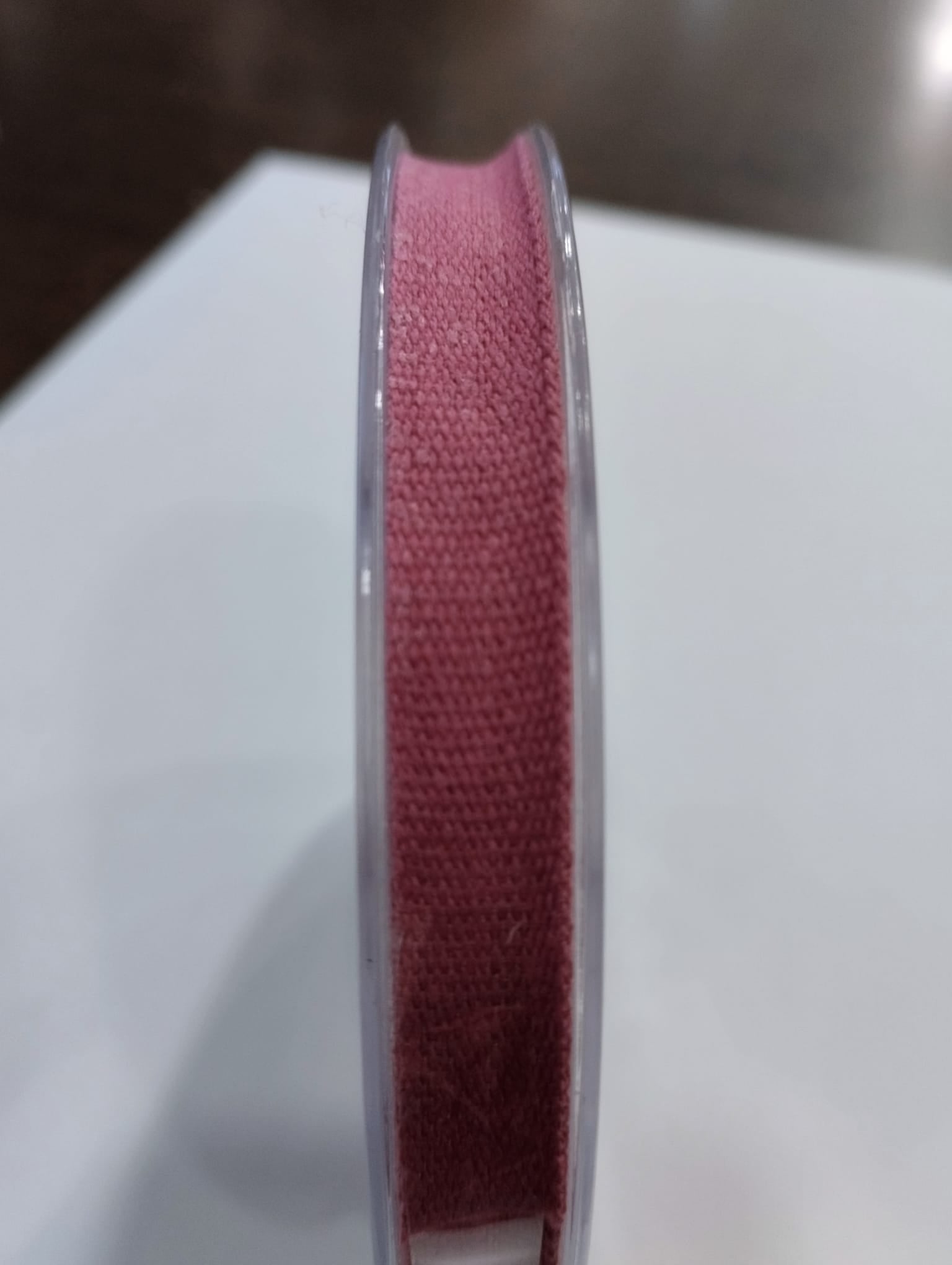 Cinta Algodón Fucsia 1,5 Cm