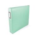 Album de cuero Clásico color verde mintámoslas 30.5x30,5