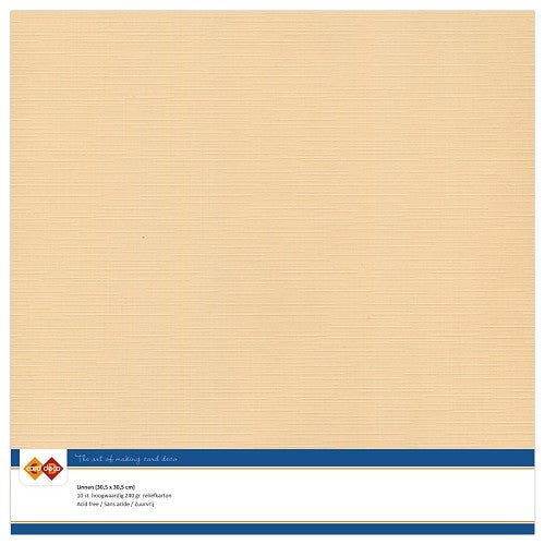 Block Cartulina Marrón Claro Texturizada 30x30 240 Gr