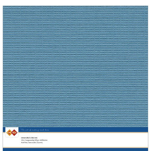 Block Cartulina Turquesa Texturizada 30x30 240 Gr