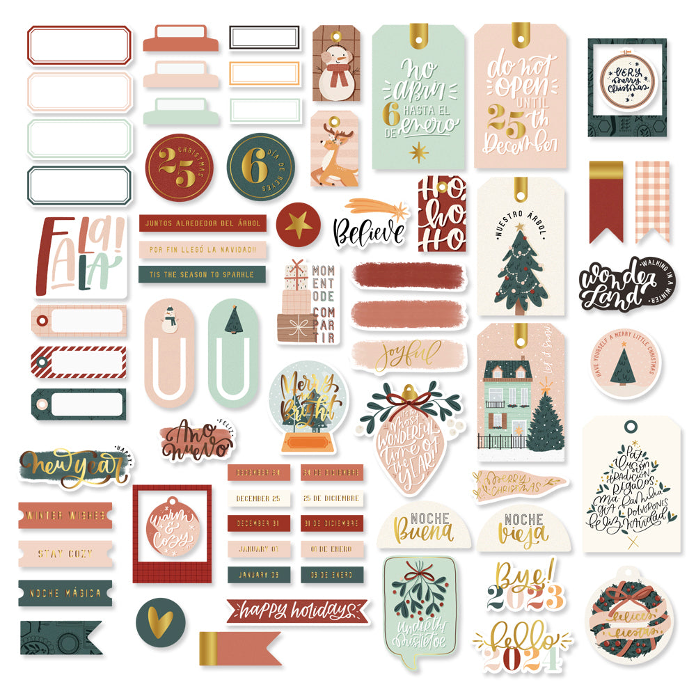 Die Cuts Lettering Celebrate