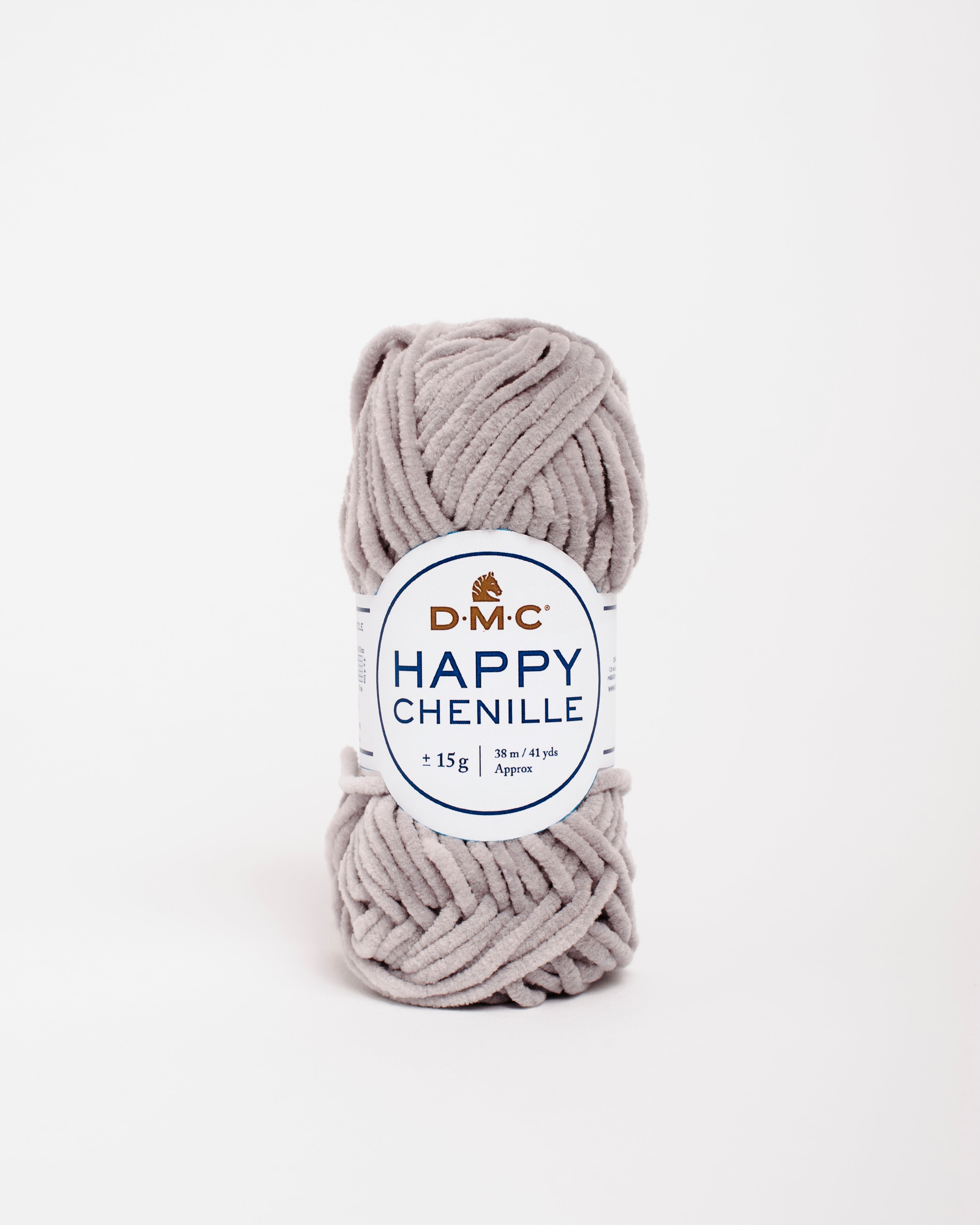 Happy chenille 15g  color 12 gris