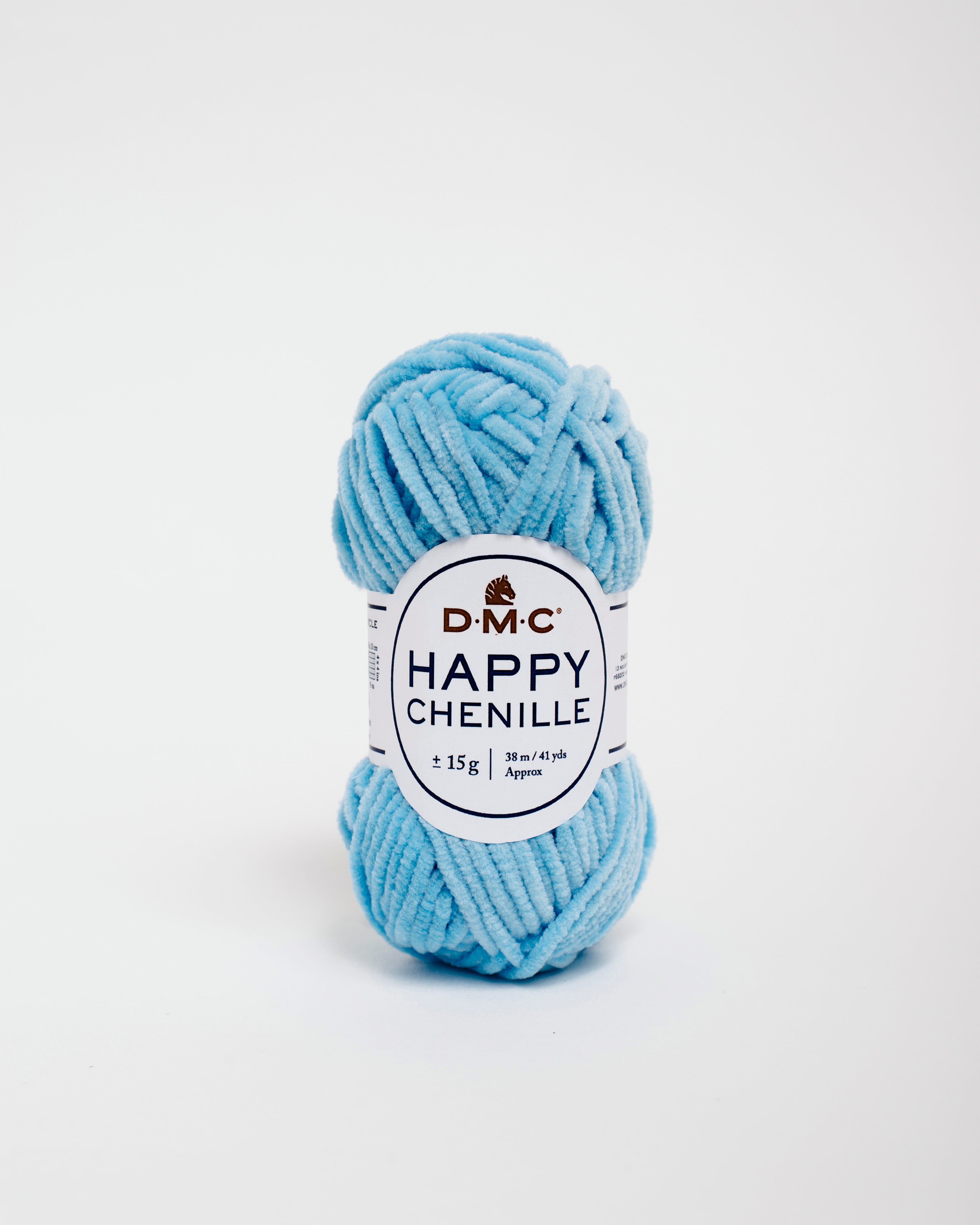 Happy chenille 15g  color 17 azul bebe