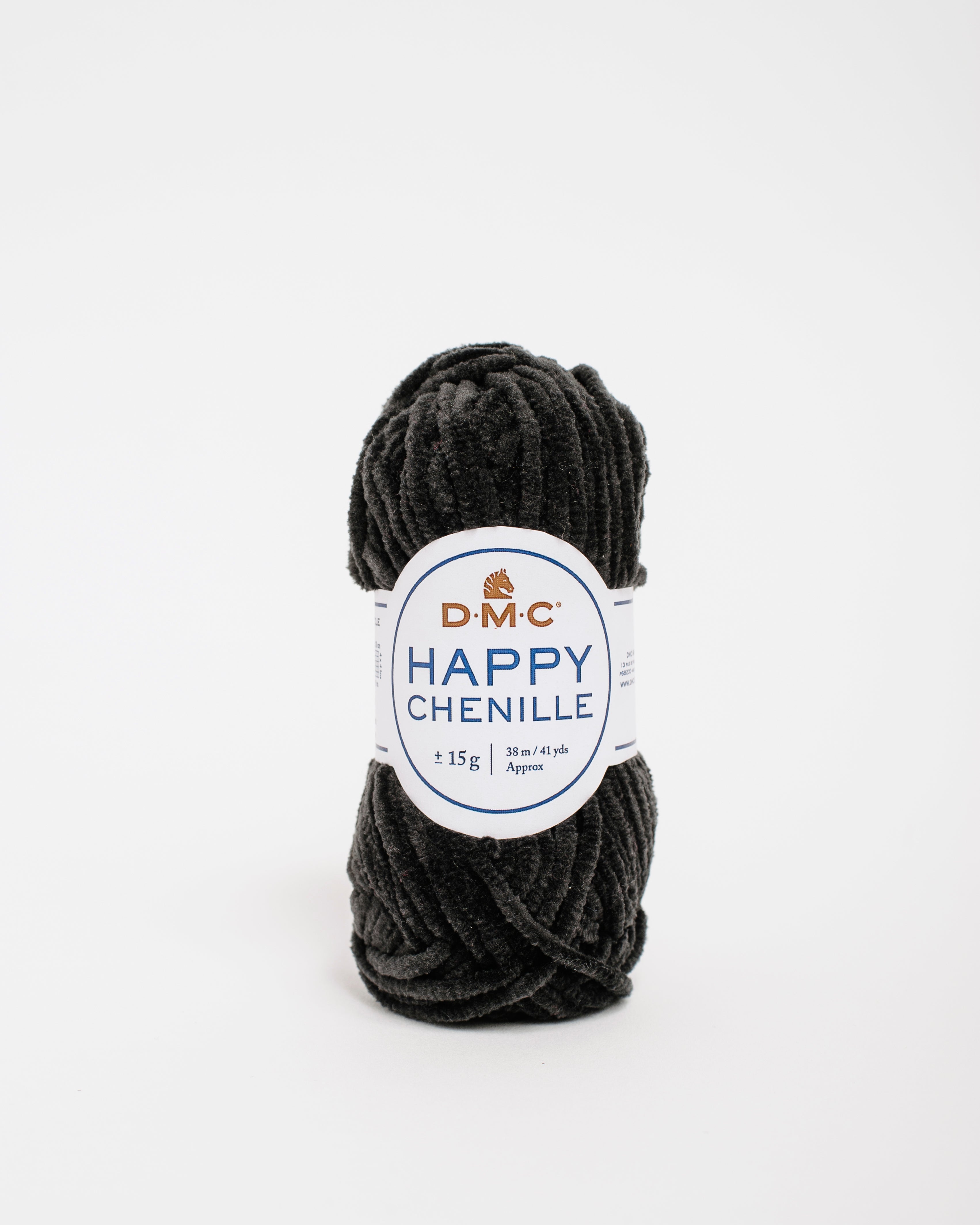 Happy chenille 15g  color22 negro