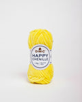 Happy chenille 15g  color 25 amarillo canario