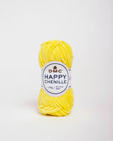 Happy chenille 15g  color 25 amarillo canario