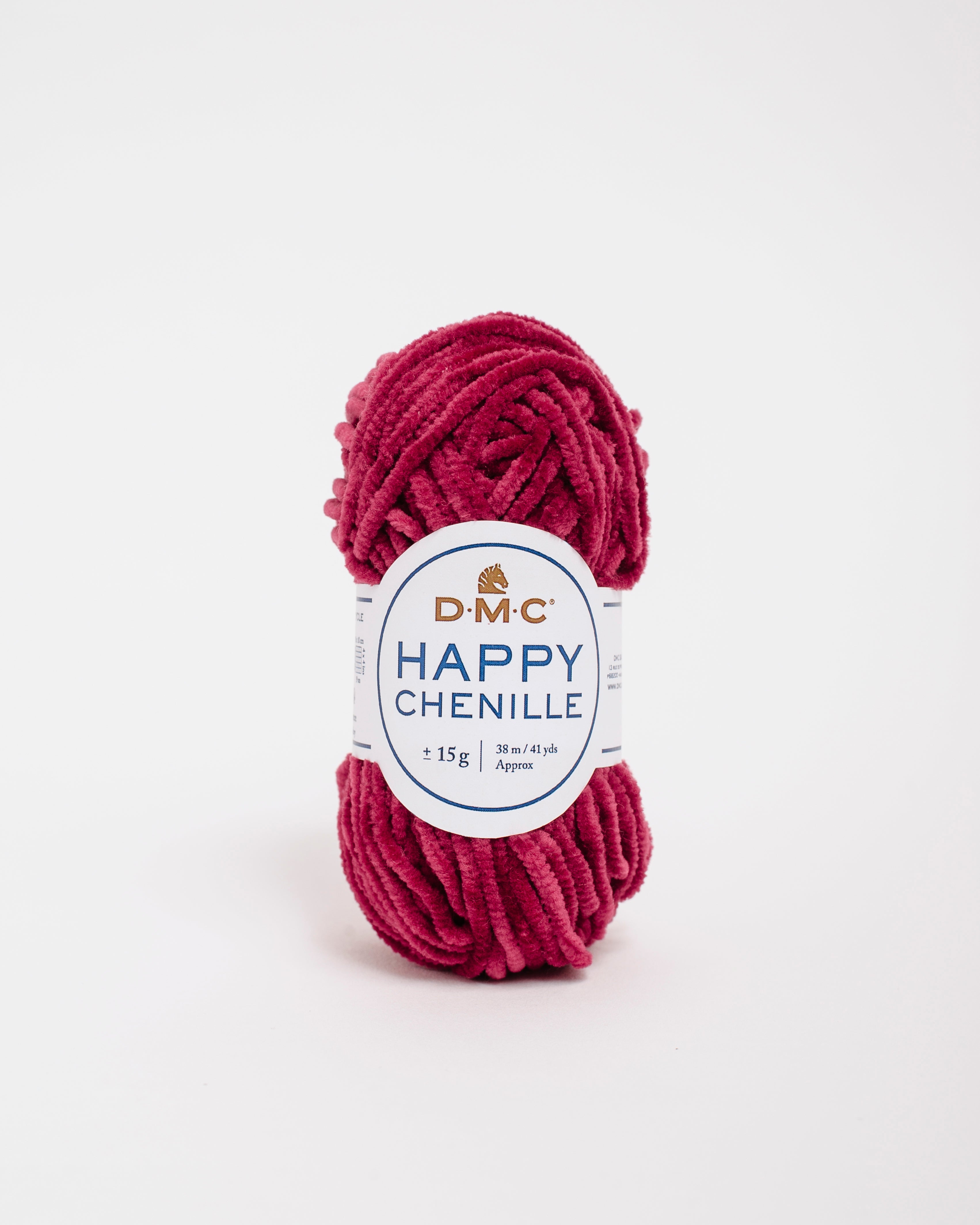 Happy chenille 15g  color 31 granate
