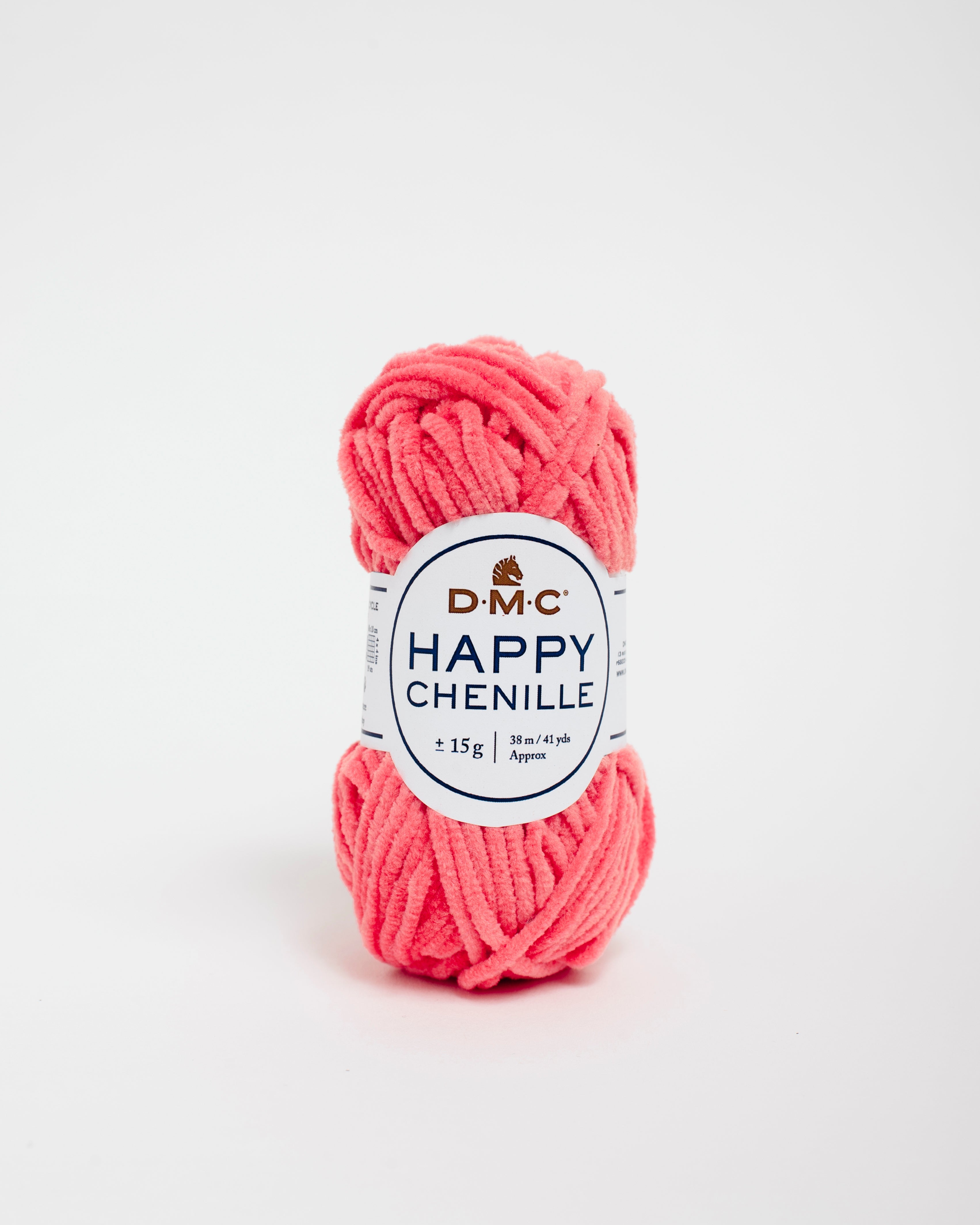 Happy chenille 15g  color 32 coral