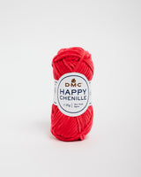 Happy chenille 15g  color 34 rojo