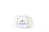 Lana Merina DMC 100% Baby 4 100 blanco