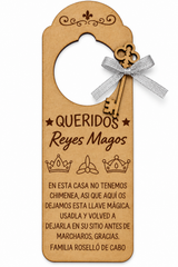 Colgador Madera Reyes Magos