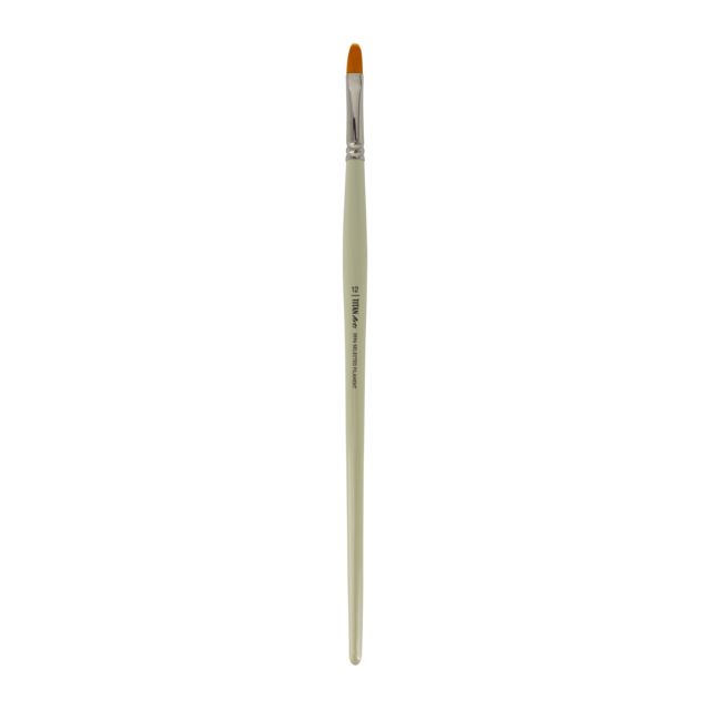Pincel de mango largo  lengua de gato  Titan Arts 12