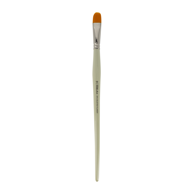 Pincel de mango largo  lengua de gato Titan Arts 18