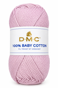 100% Baby cotton  DMC 50 gr. rosa bebé